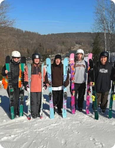 Group of skiiers