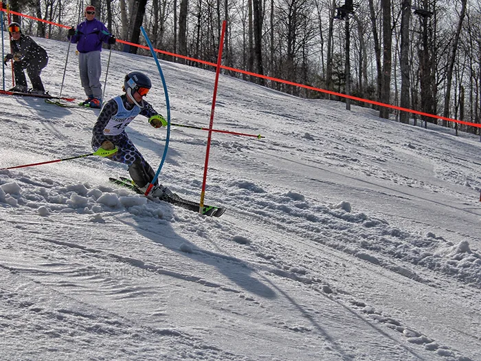 Slalom skiier - Hornbogen Race